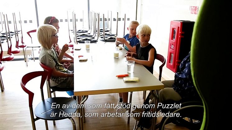 Projekt Puzzlet - arbete och praktik för personer med rörelsehinder