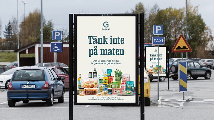 Garant utomhuskampanj, Tänk inte på maten