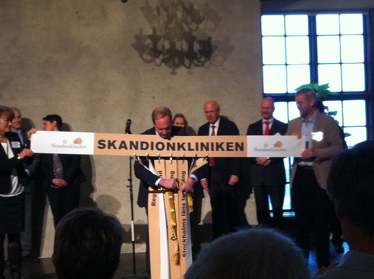 Åpning av Skandionkliniken i Sverige - LINK arkitektur
