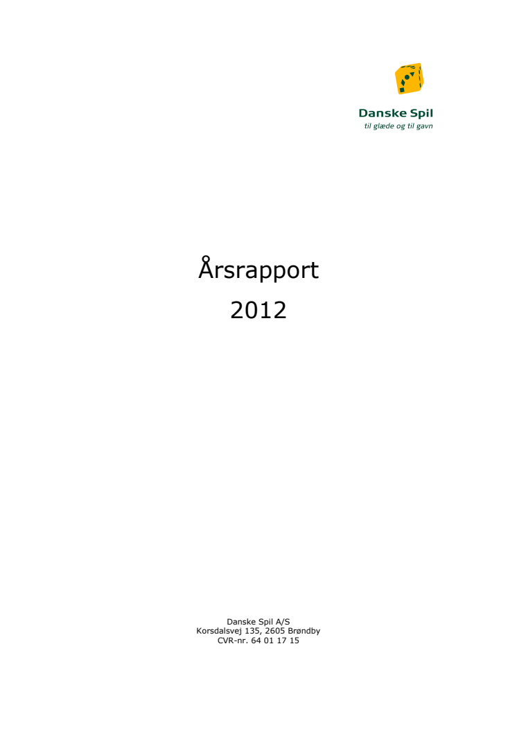 Årsrapport 2012