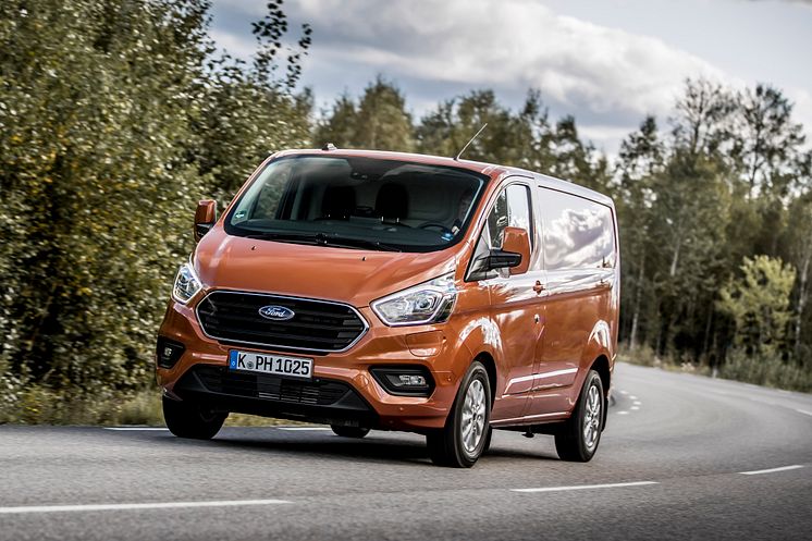 Ford Transit Custom ladbar hybrid 2019