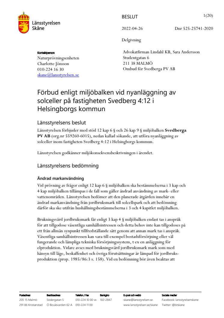 Beslut 2022-04-26 Svedberga solcellsanläggning.pdf