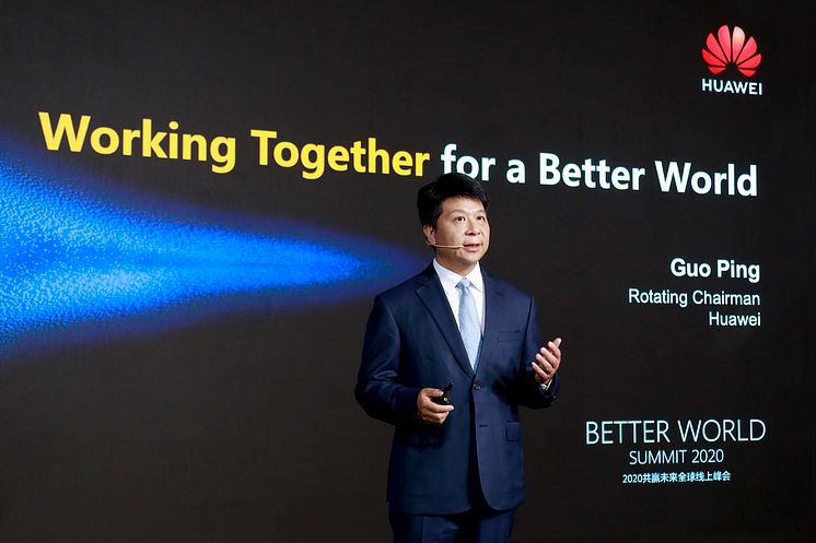 Better World Summit 2020, roterande ordförande Guo Ping