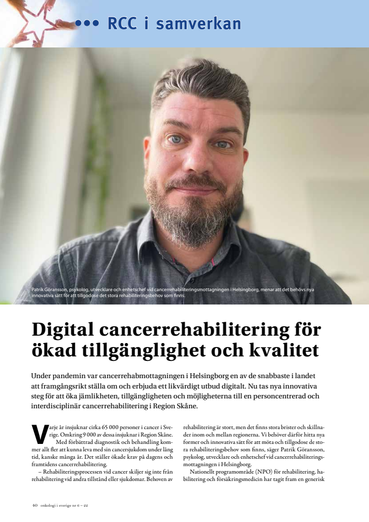 Onkologi i Sverige 6 2022  RCC i samverkan.pdf