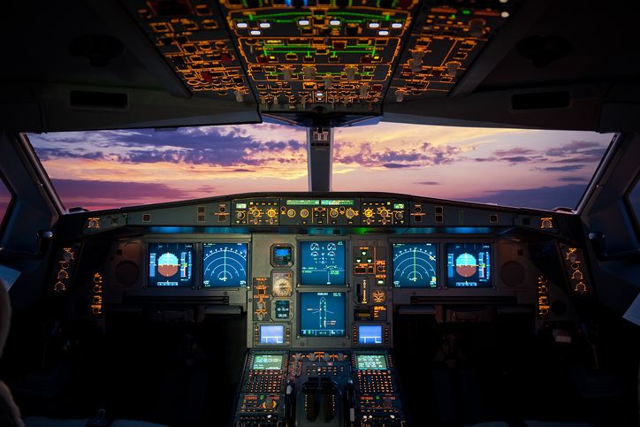 Image - Cobham SATCOM - Cockpit interior