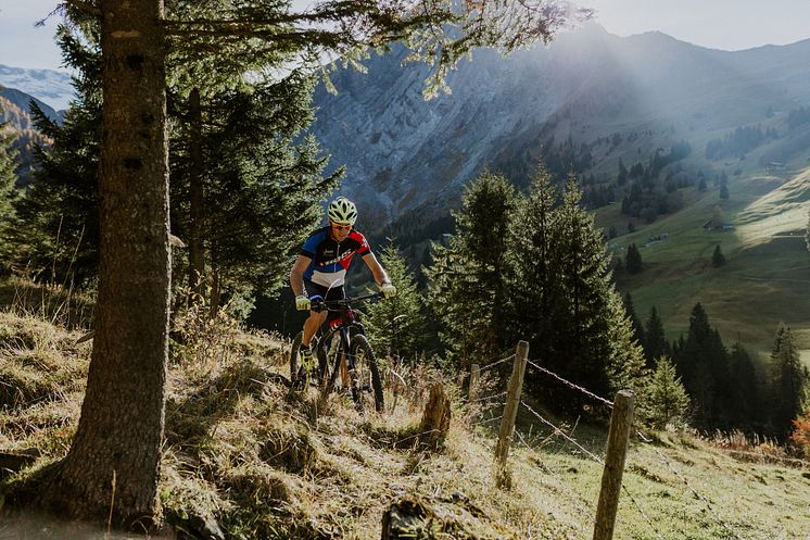 Biking in Adelboden 