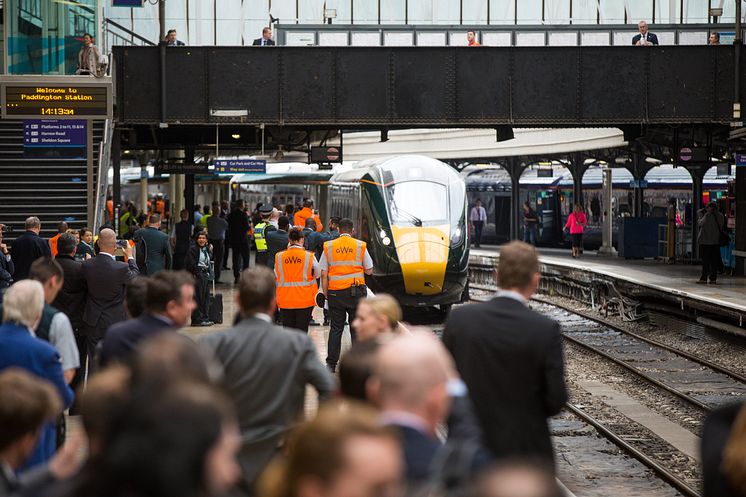 GWR unveils new Hitachi train in celebration of 175 years of first passenger service between Bristol and London