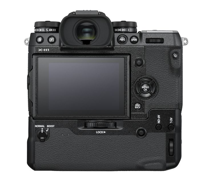 FUJIFILM X-H1 with Vertical Power Booster Grip VPB-XH1