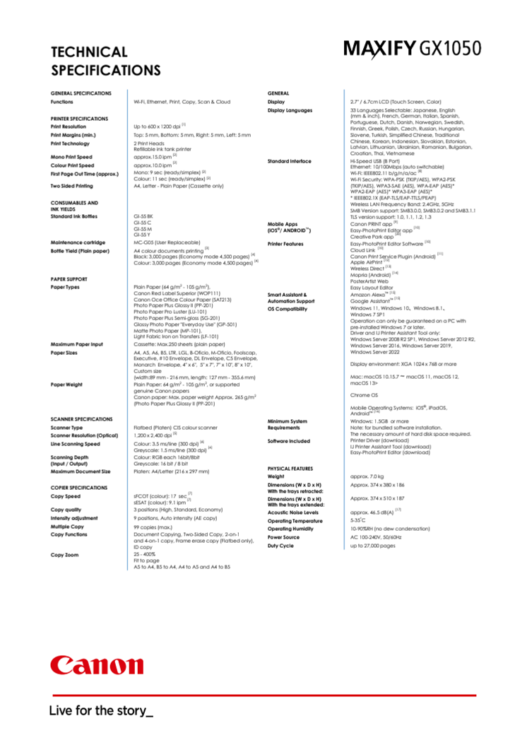 Teknisk specifikation Canon Maxify GX1050.pdf