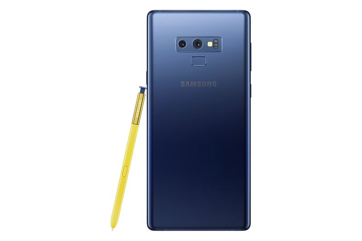 Samsung Galaxy Note9_back_pen_blue