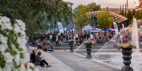 Sthlm Street Food 2017 i Kungsträdgården