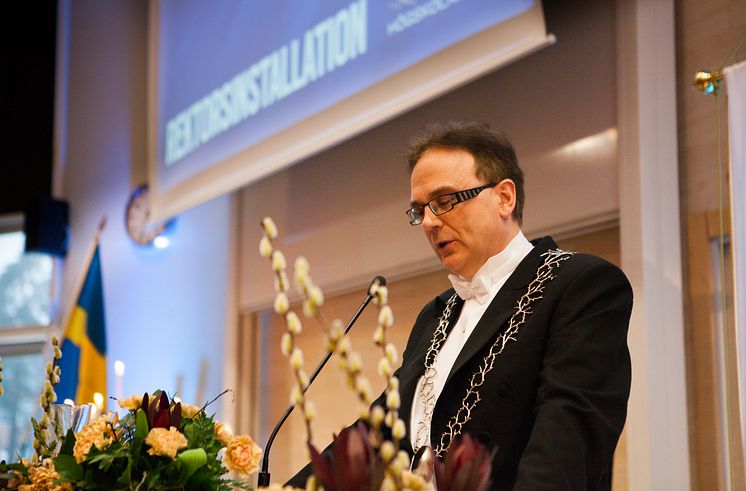 Rektorsinstallation Martin Hellström