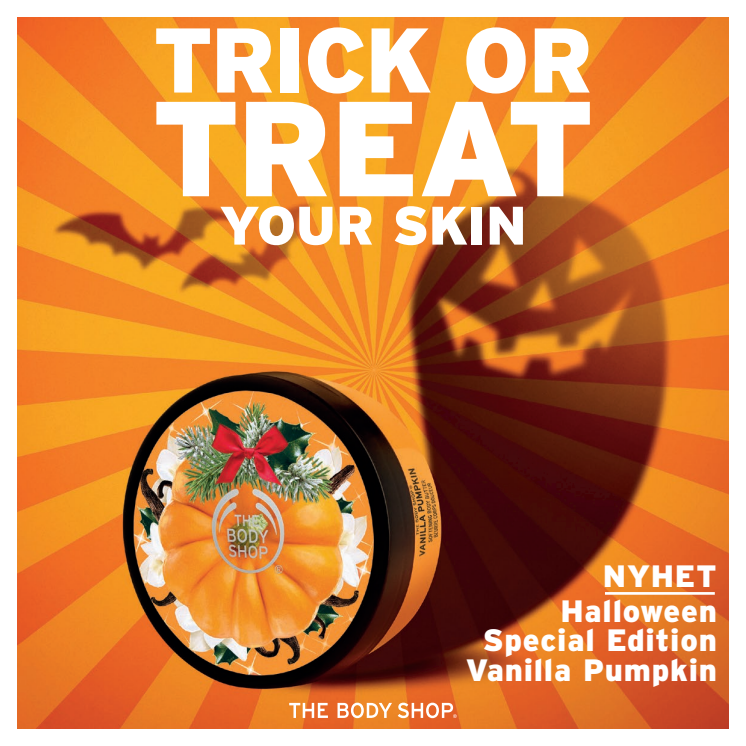Trick or Treat -  The Body Shop lanserar Halloween Special Edition!