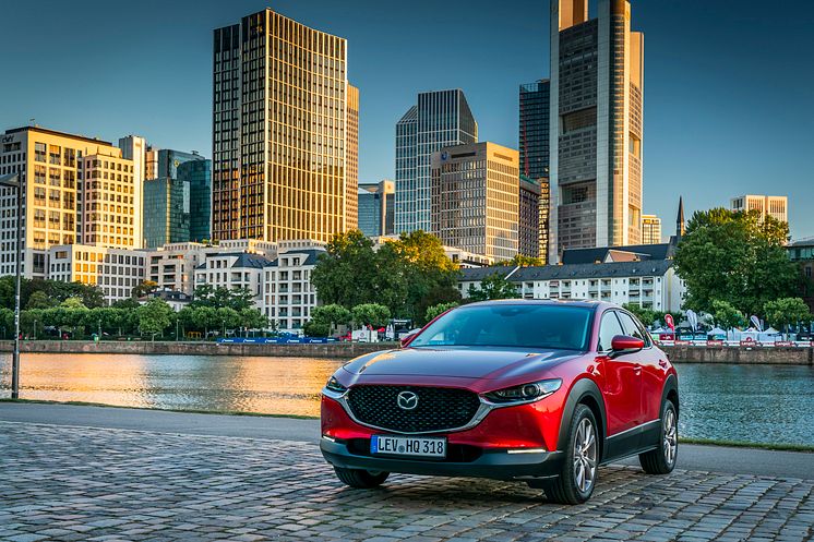 Mazda CX-30 i Soul Red Crystal