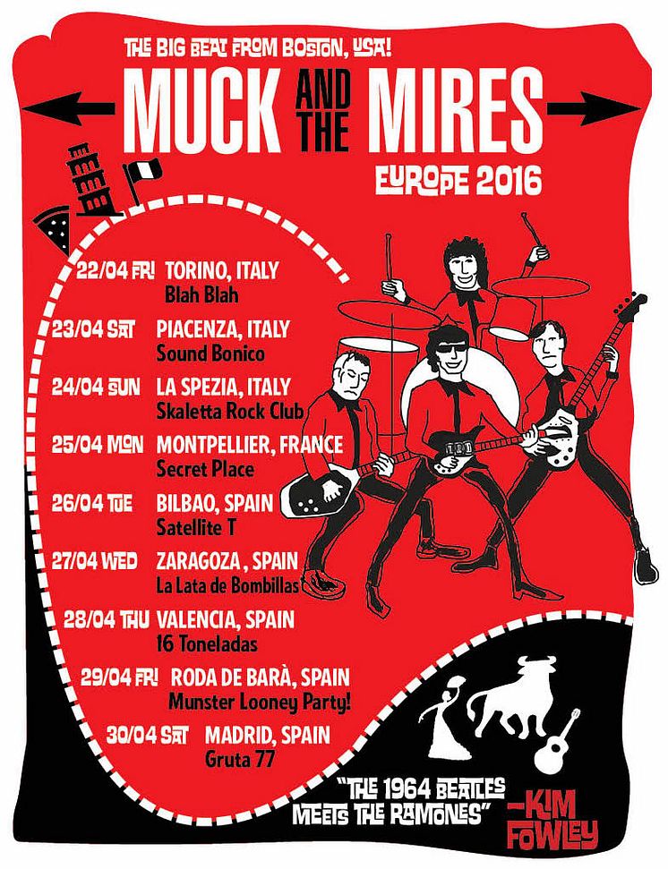 Muck & The Mires  - European Tour 2016