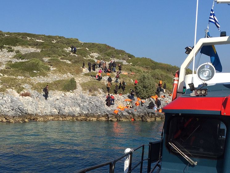 48 personer strandsatta på Samos