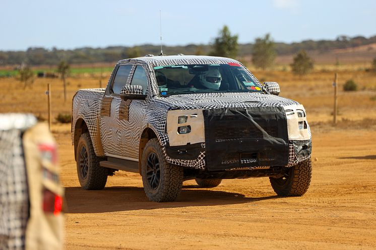 Neste generasjon Ford Ranger Raptor teaser 2022