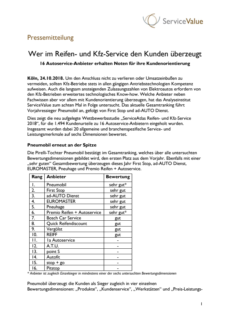 Wer im Reifen- und Kfz-Service den Kunden überzeugt