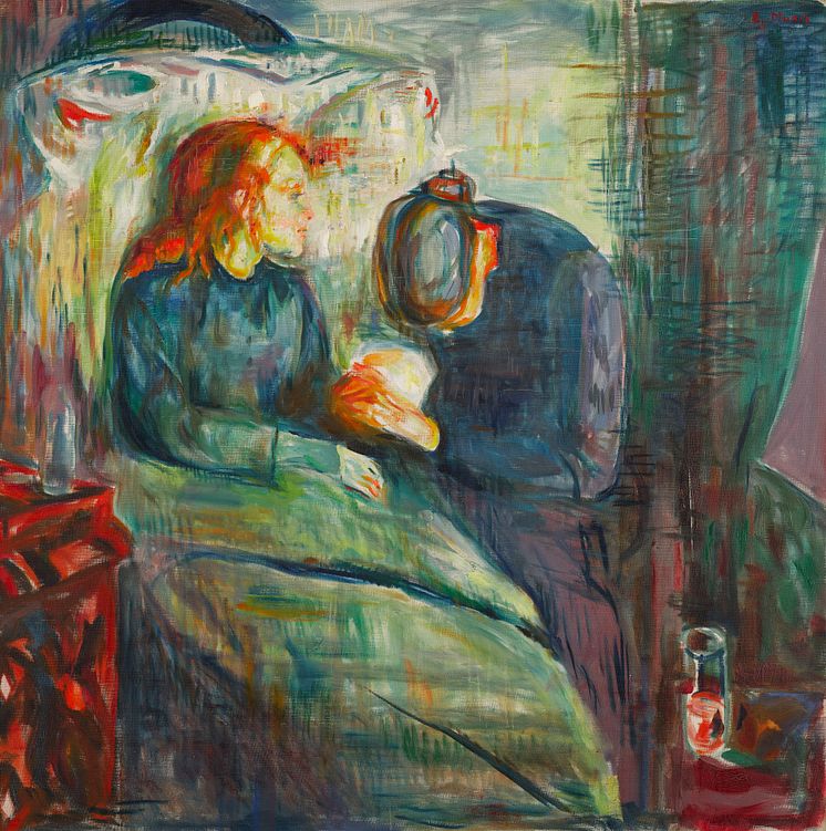  Edvard Munch: Det syke barn / The Sick Child 1927