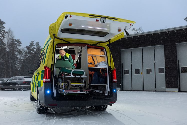 Mercedes-Benz eVito - eldriven ambulans