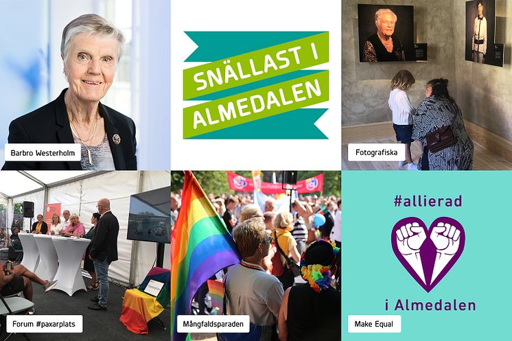 Finalister - Snällast i Almedalen 2019