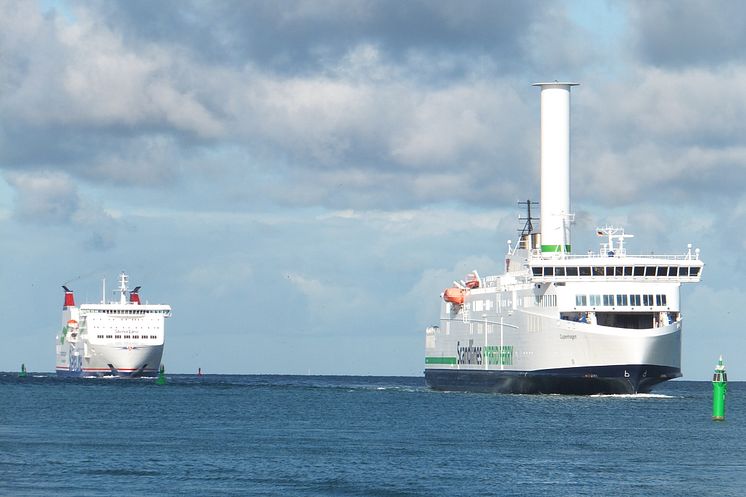 Copenhagen rotor sail Warnemünde_Stena Line