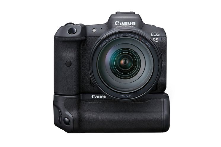 Canon EOS R5_Front_Battery Grip