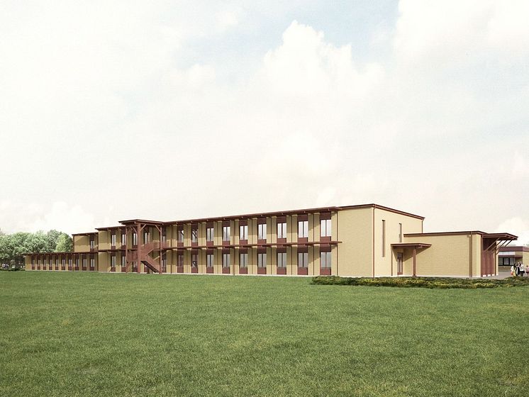 Västervångskolan tillbyggnad Hermansson Hiller Lundberg Arkitekter