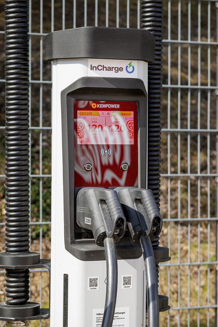 Coca-Cola laddstation
