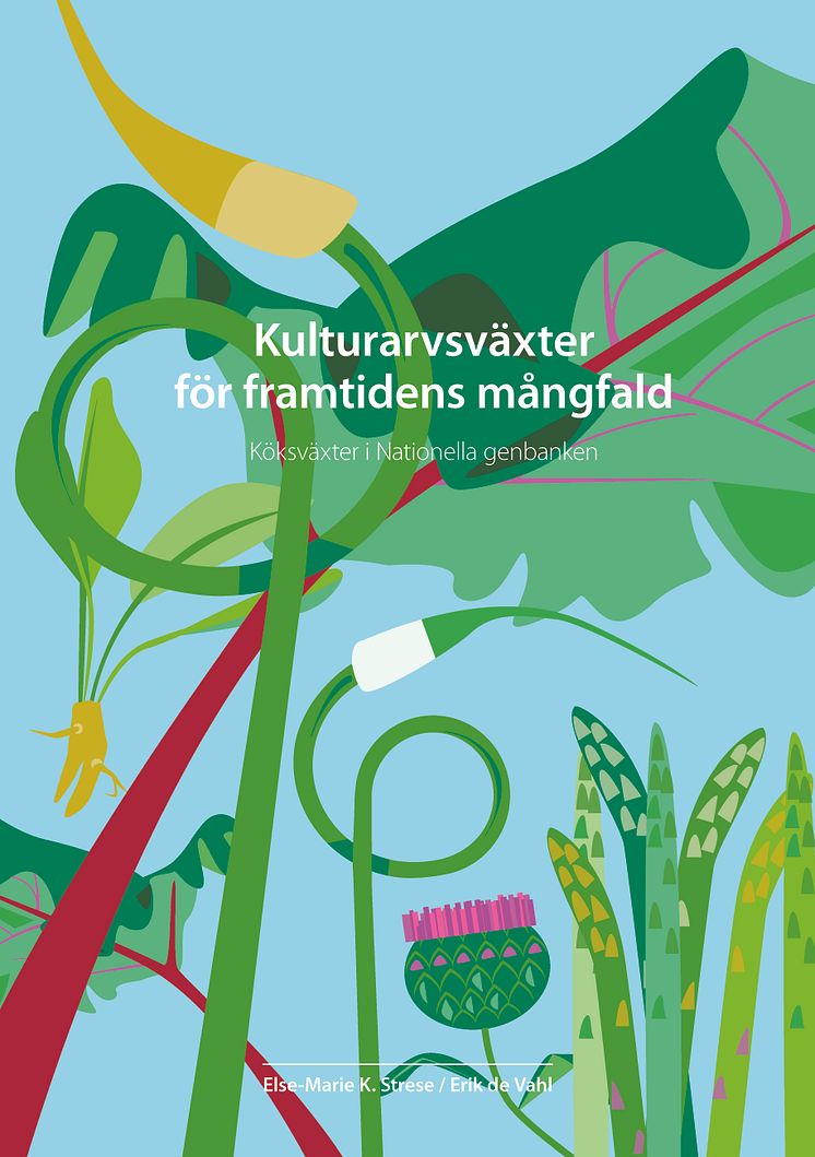 Ny bok: Kulturarvsväxter för framtidens mångfald