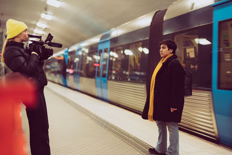 Fanny Lindström och Marzieh Kheir Khah