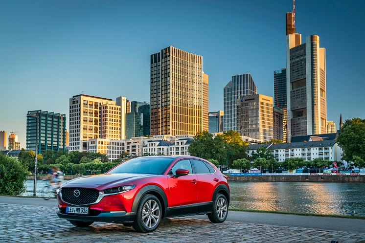 Mazda CX-30 i Soul Red Crystal