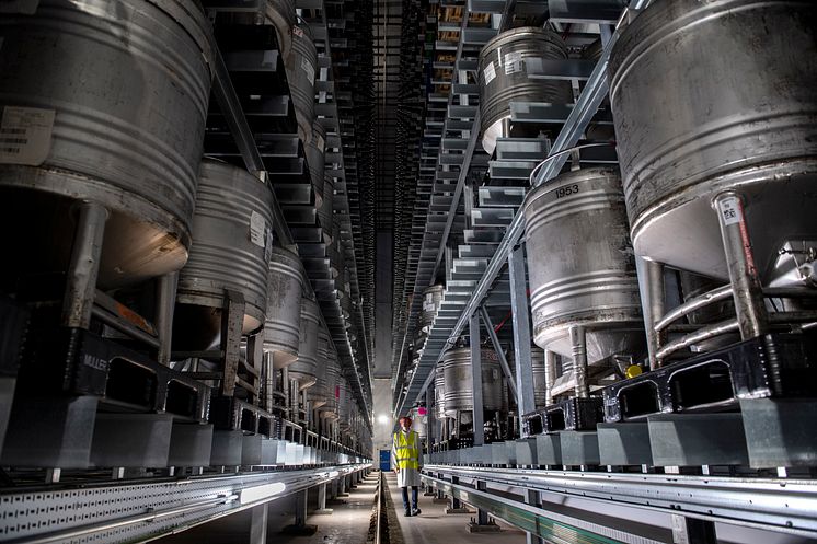 New automated high bay warehouse at Telford 