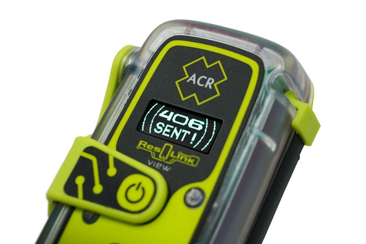 Hi-res image - ACR Electronics - The new ACR Electronics ResQLink View Personal Locator Beacon with Optical Display Technology 