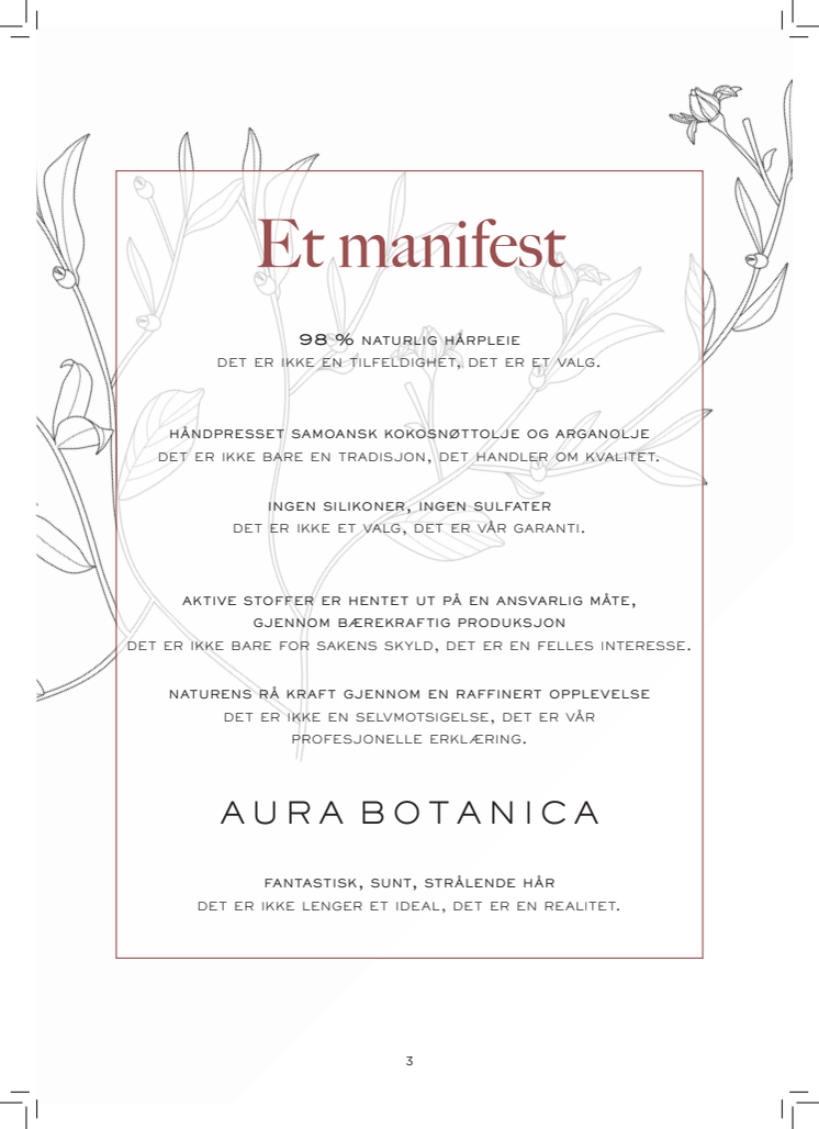 KÉRASTASE LANSERER AURA BOTANICA