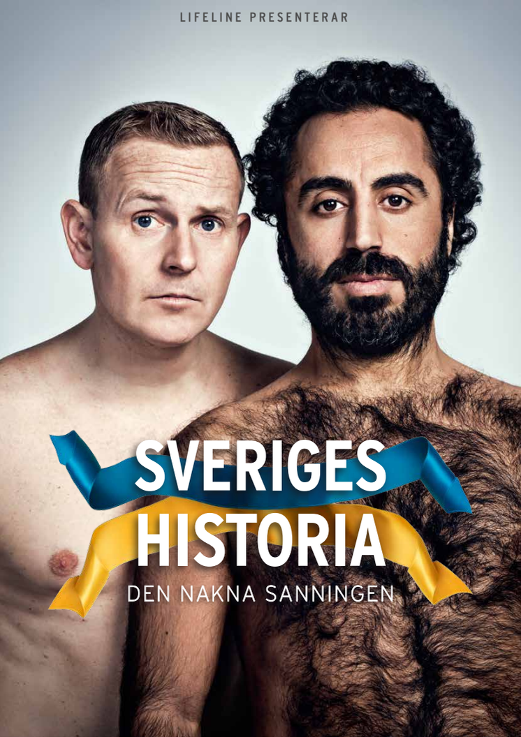 Özz Nûjen och Måns Möller förenas på scen i showen ”Sveriges Historia – den nakna sanningen”