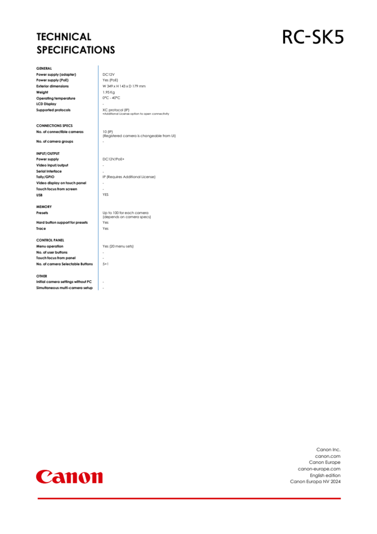 Canon Teknisk specifikation SKAARHOJ RC-SK5.pdf