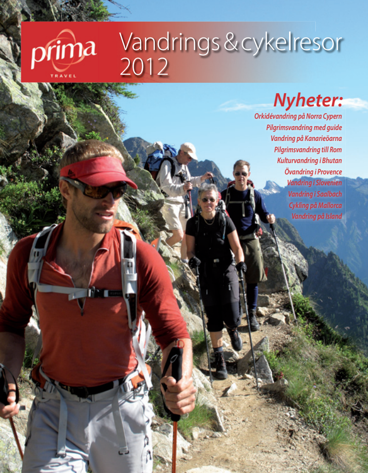 Prima Travel Resebroschyr 2012