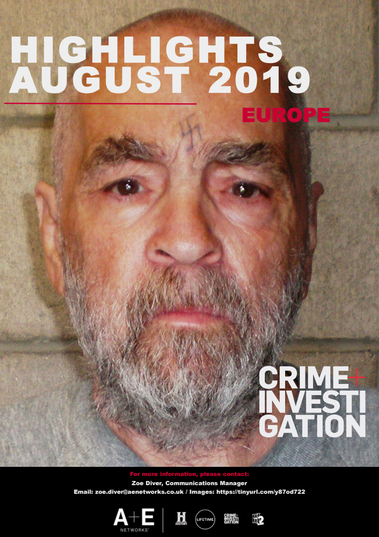 Crime+Investigation Highlights August 2019
