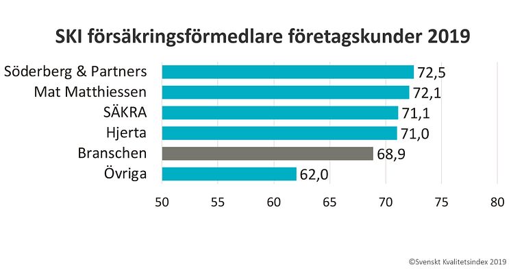 SKI Försäkringsförmedlare företagskunder 2019