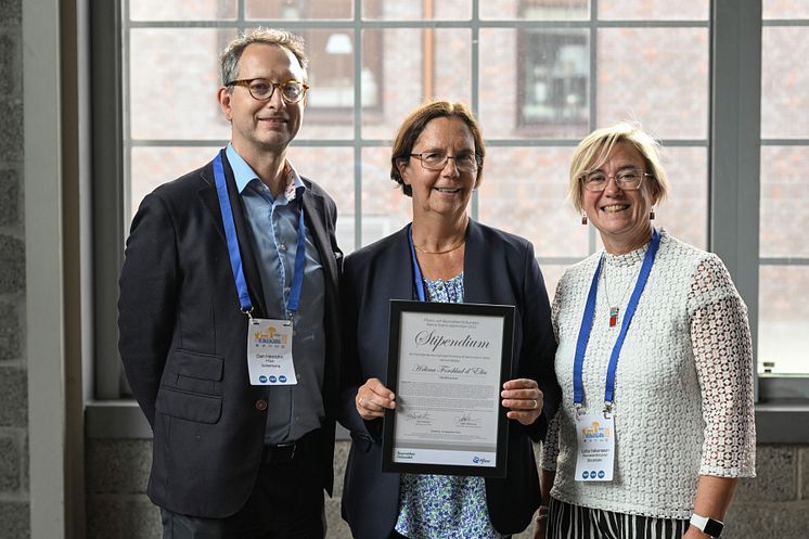 Utdelning av stipendium till minne av Nanna Svartz