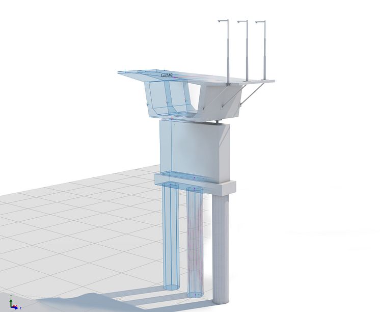 Allplan Bridge now offers the option of placing intelligent objects at defined positions with correct alignment and predefined parameters. 