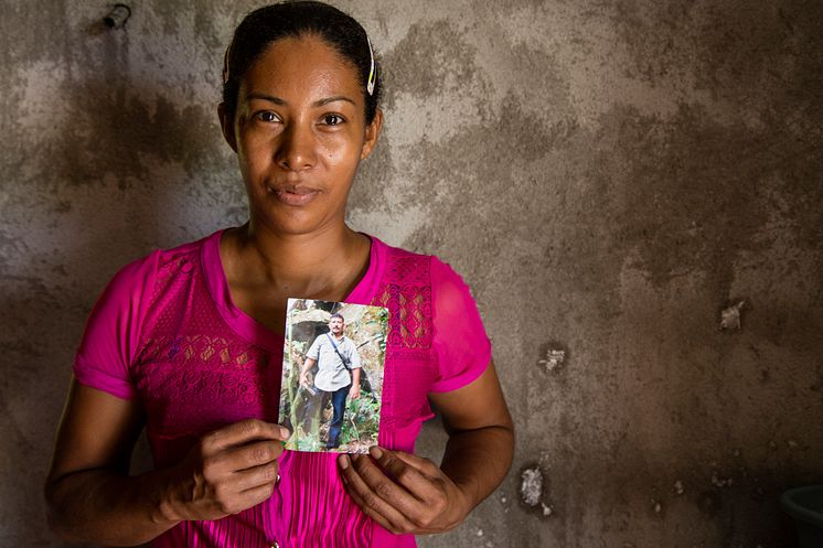 Aminda Lopez - enke til dræbt skovaktivist
