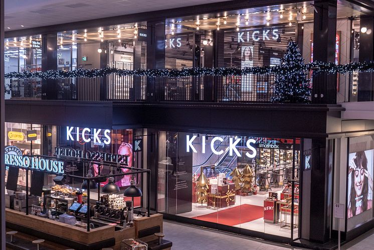 KICKS Flaship Store Gallerian Stockholm 01