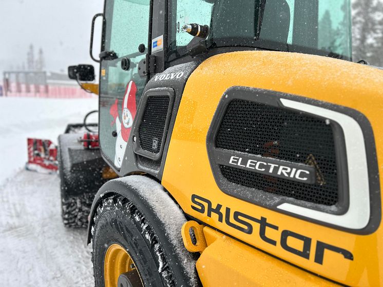 Volvo L25 Electric hos SkiStar