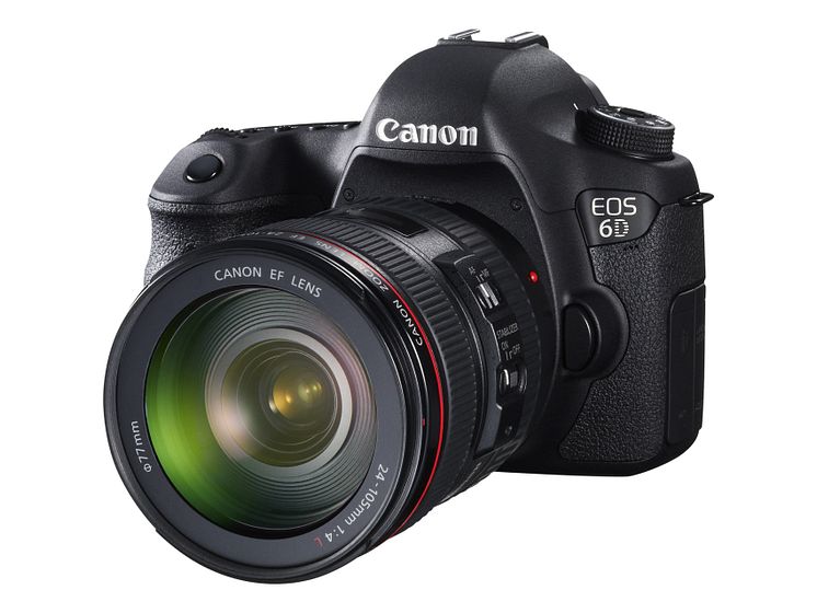 Canon EOS 6D EF 24-105 vinklad