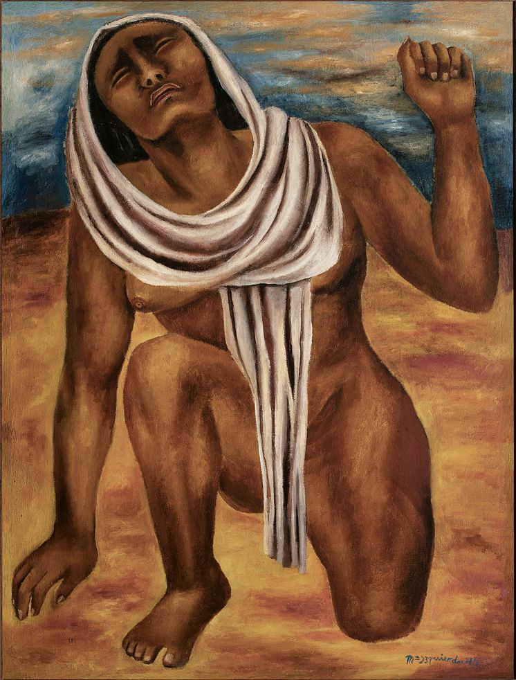 María Izquierdo, La tierra [A terra] [The Earth], 1945. 