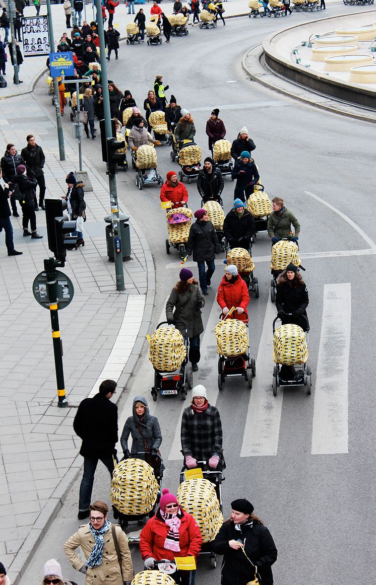 Barnvagnsmarschen 2012