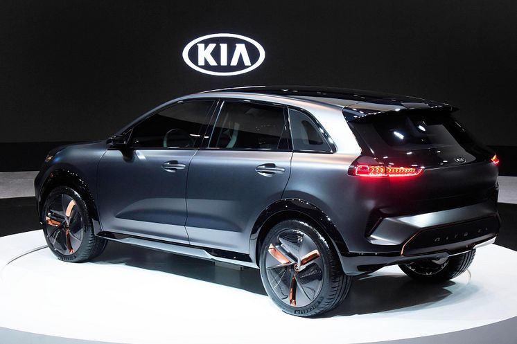 Kia Niro EV Concept rear side