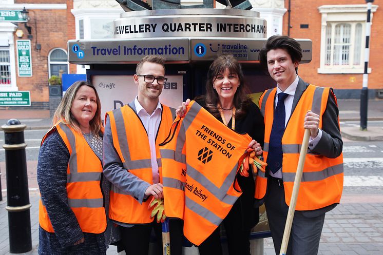 Jewellery Quarter BID become station adopters